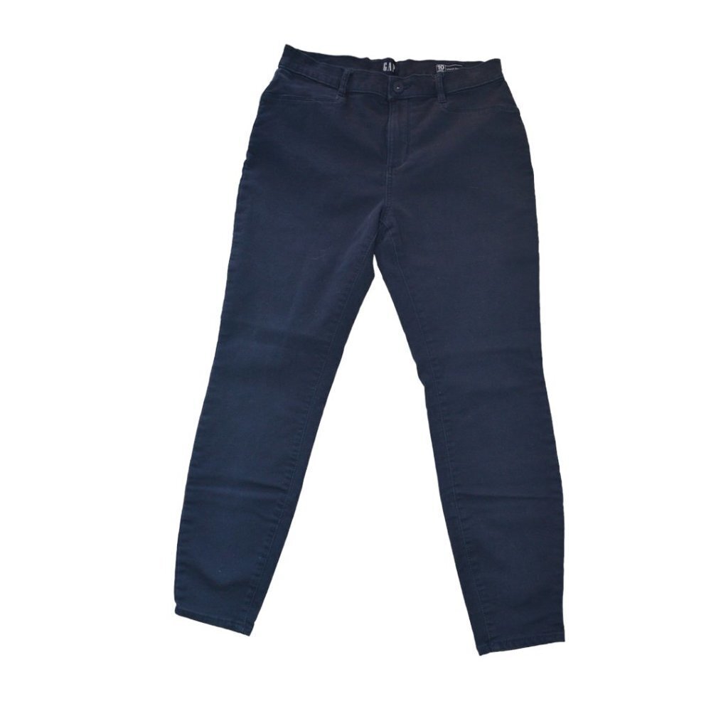 GAP Stretch Skinny Pants Women's Navy Size 10